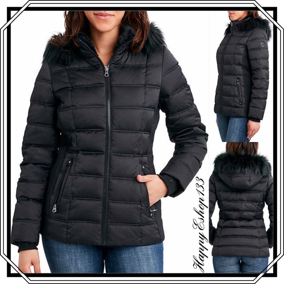 Nautica Jackets & Coats Nautica Womens Puffer Jacket Zip Off Hood